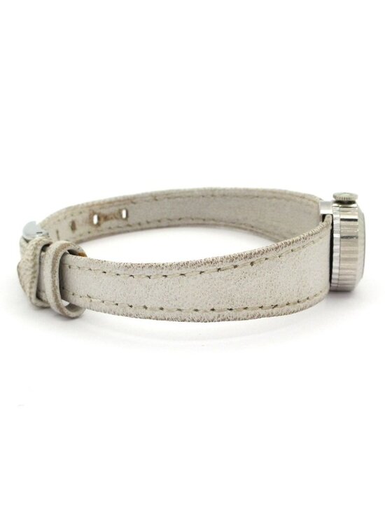 Rolex Watch Chameleon Orchid 18k White Gold Antique Leather Strap Required OH main image 5